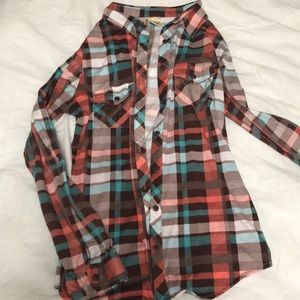 Long sleeve flannel